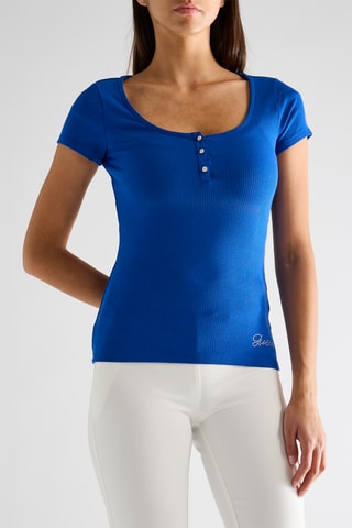 T-shirt Karlee - Bleu électrique