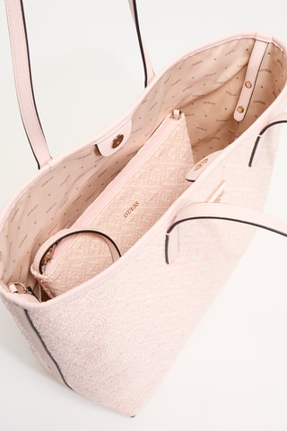 Cabas et pochette Vikky - Rose poudré