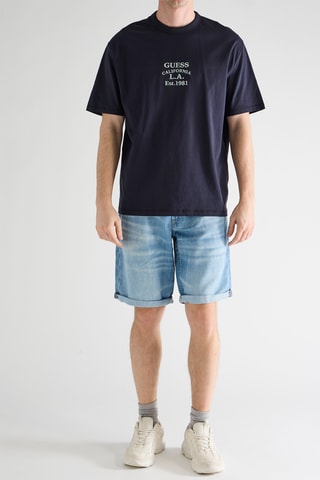 T-shirt - Bleu nuit et écru