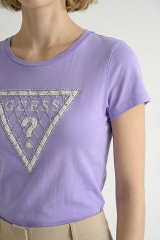 T-shirt Mesh Triangle - Violet