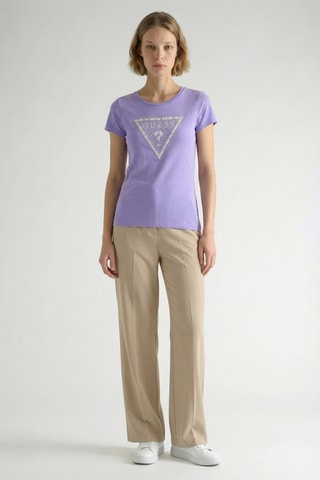 T-shirt Mesh Triangle - Violet
