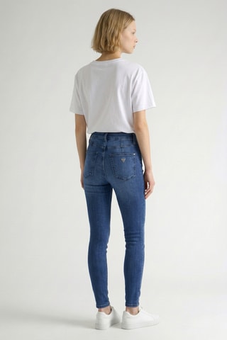 Jean skinny taille haute Tama Goya - Bleu cobalt