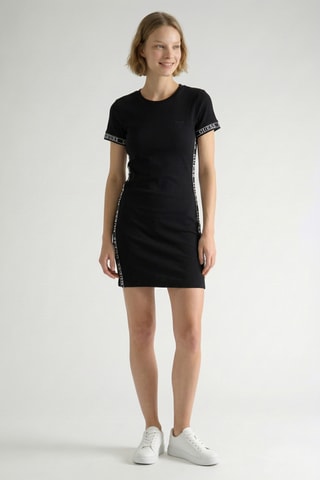 Robe t-shirt Avril - Noir