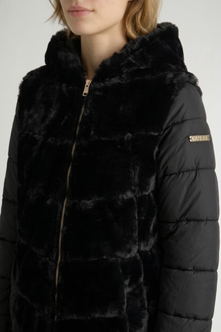 Doudoune longue Olivianne - Noir