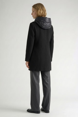 Manteau à capuche - Noir