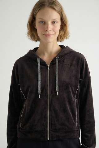 Sweat à capuche Jansa - Noir