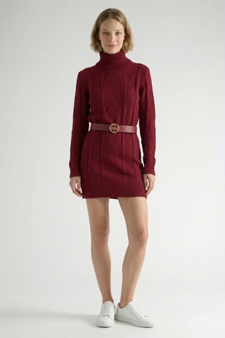 Robe pull Aleta - Rouge