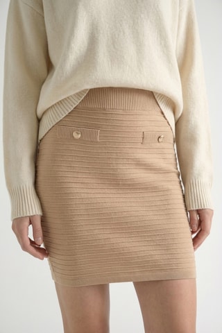 Jupe fourreau Dulie - Beige