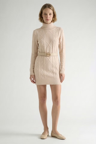 Robe pull Aleta - Beige