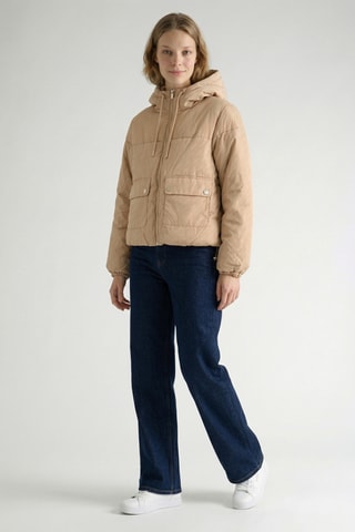 Doudoune à capuche Dakir - Beige