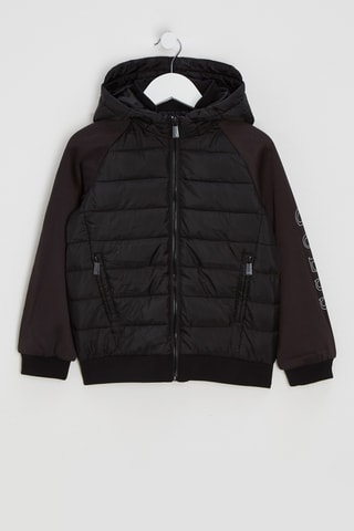 Doudoune à capuche Harold - Noir