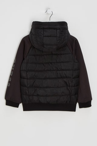 Doudoune à capuche Harold - Noir