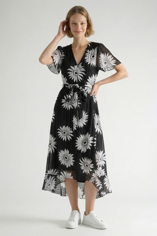 Robe portefeuille Quid Bajia - Noir et blanc