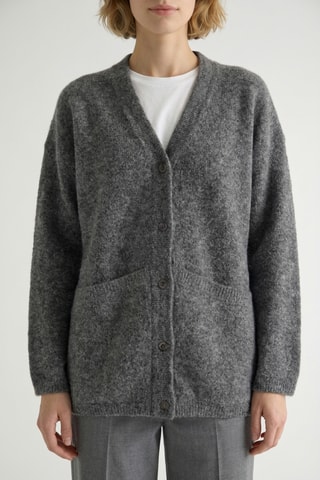 Gilet Elodie - Gris foncé chiné