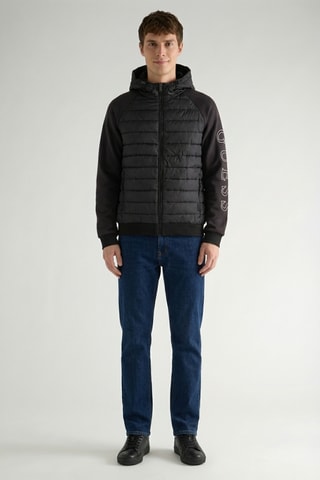 Doudoune à capuche Harold - Noir