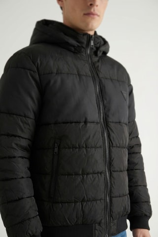 Doudoune à capuche Oxo - Noir