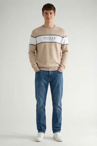 Pull Molt - Gris foncé et rose poudré