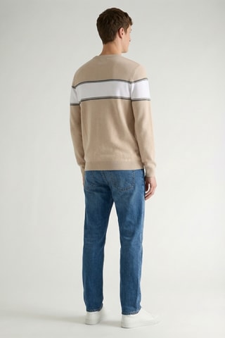 Pull Molt - Gris foncé et rose poudré