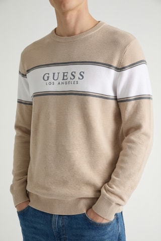 Pull Molt - Gris foncé et rose poudré