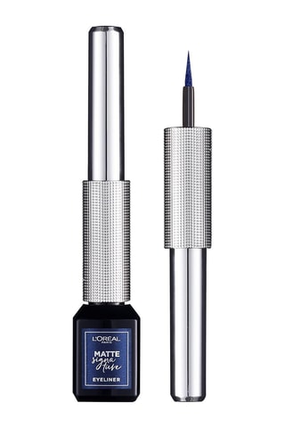 Eyeliner pincel waterproof 24 h Matte Signature - N°11 Navy Metal - 3 ml