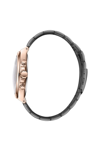 Reloj de cuarzo de aleación - Plateado y rosa dorado