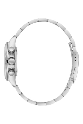 Reloj de metal - Cronógrafo - Plateado