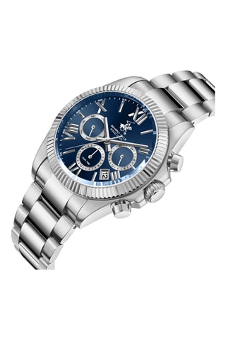 Reloj de metal - Cronógrafo - Plateado