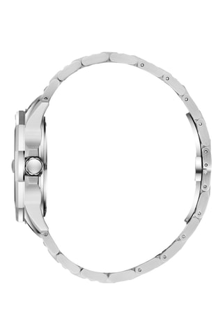 Reloj de metal - Plateado y azul