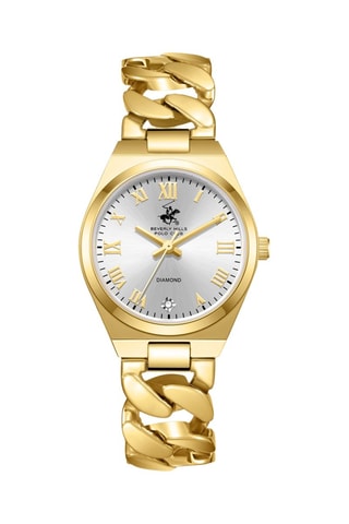 Reloj bañado en oro amarillo - Dorado