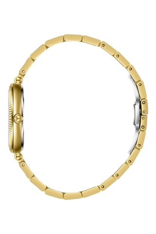 Reloj bañado en oro amarillo - Dorado