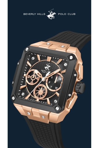 Reloj de silicona - Negro