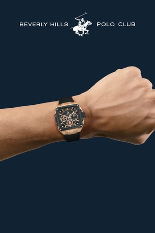 Reloj de silicona - Negro