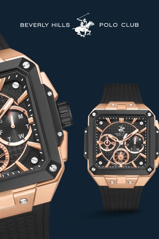 Reloj de silicona - Negro