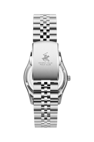 Reloj de cuarzo de metal - Plateado