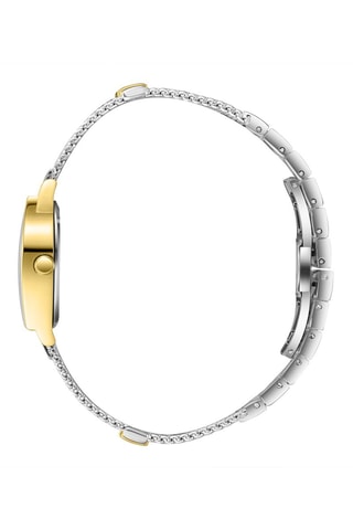 Reloj de cuarzo chapado en oro