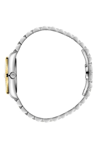 Reloj de metal - Plateado y dorado