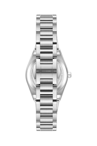 Reloj de metal, cerámica y diamante