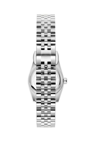 Montre à quartz en métal et céramique