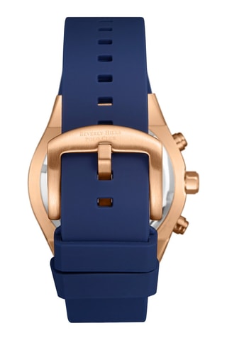 Reloj de cuarzo de silicona - Azul marino