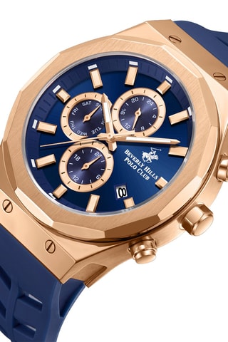 Reloj de cuarzo de silicona - Azul marino