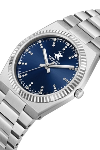 Montre à quartz en métal - Argenté