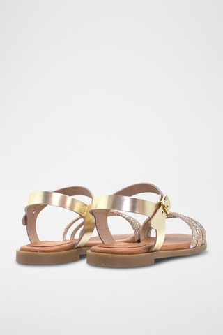 Sandali in pelle - Argentato