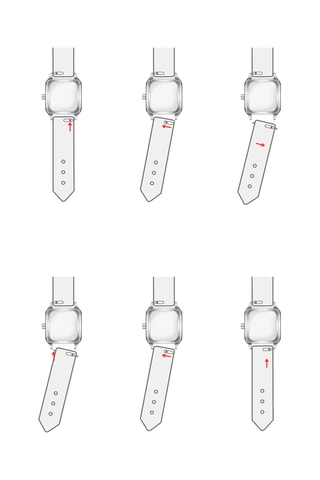 Stalen Quartz Horloge - Goudkleurig en blauw - Marc Malone