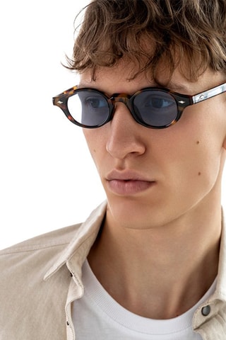 Zonnebril Uniseks - Bruin en zwart