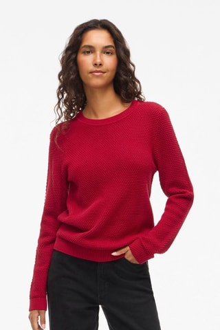 Jersey de algodón orgánico - Rojo - Vila