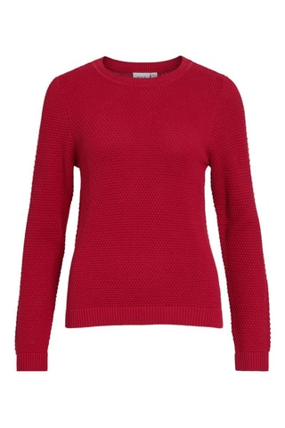 Jersey de algodón orgánico - Rojo - Vila