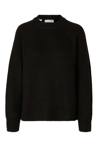 Jersey de lana - Negro - Selected Women