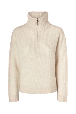 Jersey de lana - Beige - Selected Women