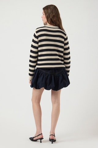 Cárdigan de algodón orgánico - Negro - Yas