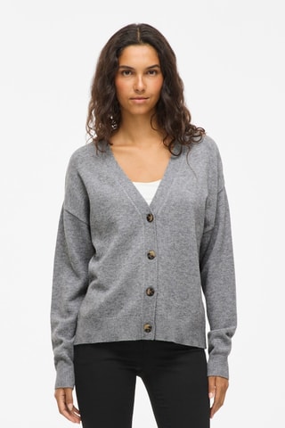 Cárdigan - Gris jaspeado - Vila